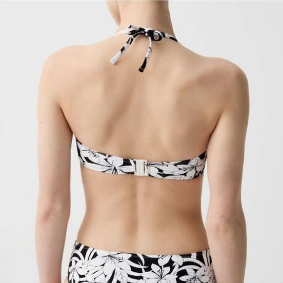 OVS Blue Orange Mandala Bandeau Bikini Swim Top Size 36 B-D * Large - Picture 13 of 13